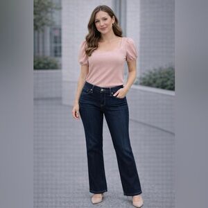 GAP Women's Dark Blue Flare Pants